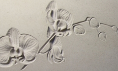 Hand carved orchid Hand carved orchid