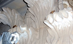 Pilaster stone capitals Pilaster stone capitals