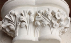 Stiff leaf capitals Stiff leaf capitals