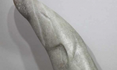 Almost invisible repair - soap stone otters broken neck Almost invisible sculpture repair - soap stone otters broken neck