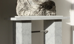 Bespoke marble plinth by Katherine Worthington Bespoke marble plinth by Katherine Worthington