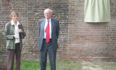 At the unveiling At the unveiling